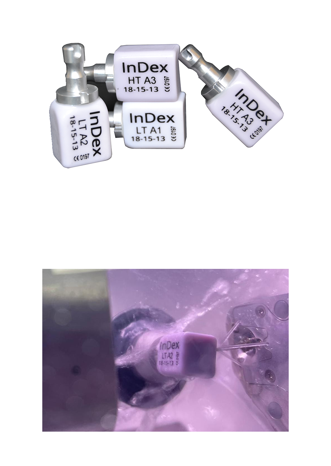 Nouveauté: Index Max Blocs en disilicate de lithium Compatibles CEREC